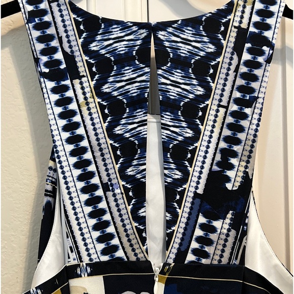 Antonio Melani Nuri sleeveless mixed media dress - Picture 4 of 4